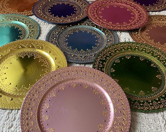 Mehndi Plates