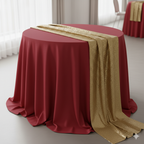 Table Clothe With Golden Strap