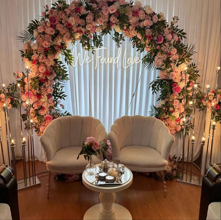 Engagement Decore Arch Design